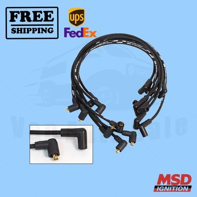 Juego de cables de bujía MSD se adapta a GMC 1987-1991 V1500 Suburban Foto 1 de 2