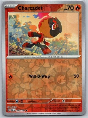 Charcadet - 032/191 Reverse Holo SV08: Surging Sparks NM - Image 1 of 2