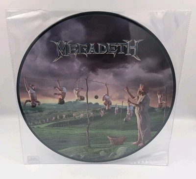 MEGADETH Youthanasia Picture Disc Record, LP Vinyl Thrash Metal, NEW - Image 1 of 3