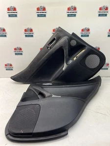 2006-2009 Lexus IS250 IS350 Rear Interior Door Panel Set Pair Black Damaged OEM - Picture 1 of 23