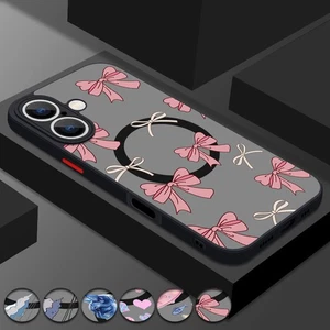For iPhone 16 15 14 13 Pro Max 12 11 7 8 Magsafe Hybrid Acrylic Case Cover - Bild 1 von 19
