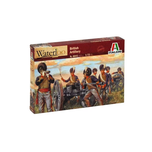 Italeri Waterloo 200 Years Napoleonic Wars British Artillery Kit 1 72