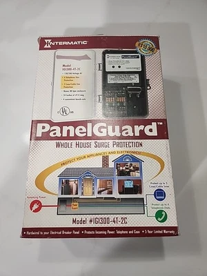 Intermatic IG1300-4T-2C Panelguard 120/240V Single Ph Type 2 Surge Protection - Image 1 of 4