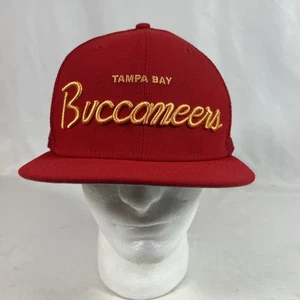 Tampa Bay Buccaneers Snapback Hat Red Era Script Original Fit 9FIFTY - Bild 1 von 10