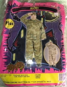 US Army Jumpsuit Soldier Military Uniform Navy Combat Men Costume Plus Size - Picture 1 of 4