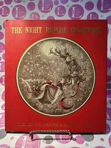 THE NIGHT BEFORE CHRISTMAS ILLUSTRATED & AUTHOGRAPHED BY SHIRLEY HOLT HC/DJ RARE - Foto 1 di 10
