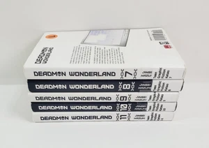 Lote de 5 libros Deadman Wonderland 7-11 manga inglés de bolsillo VIZ Media - Imagen 1 de 8