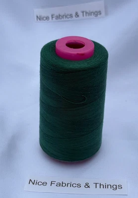 50 Spools - Dark Green AX525 Multi Purpose Sewing Thread - Image 1 of 3