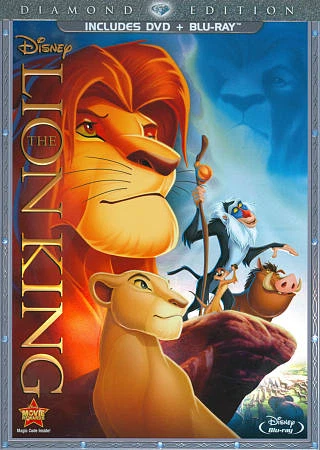 The Lion King (Blu-ray/DVD, 2011, 2-Disc Set, Diamond Edition Combo Pack)