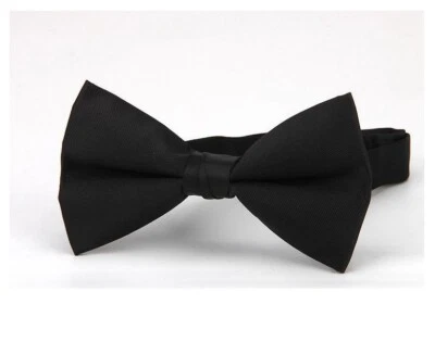 BomGuard Herren Fliege Schleife für Anzug Smoking usw. vorgebunden verstellbar - Bild 1 von 4