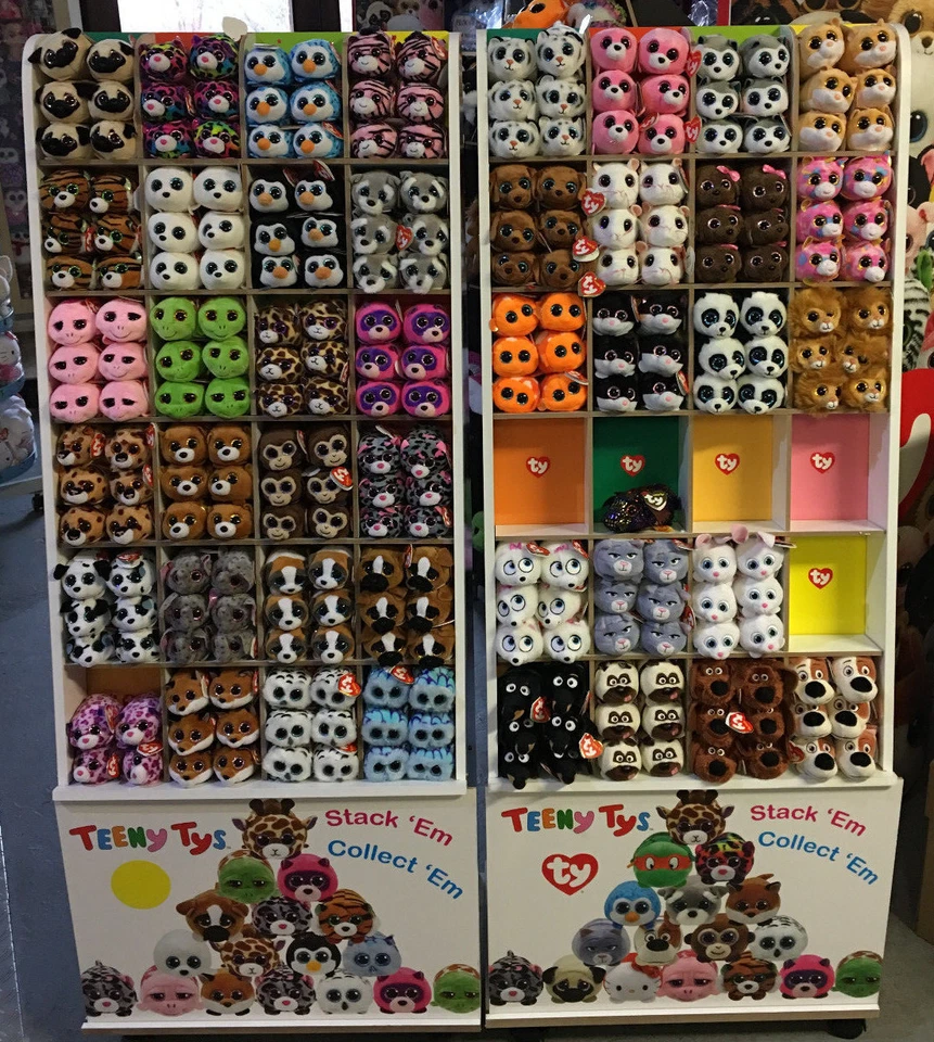 W-F-L TY Teeny TYs 10 cm Hello Kitty Ninja Turtle Emojis Paw Patrol Glubschis  - Bild 1 von 1