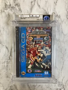 NFL's Greatest: San Francisco vs. Dallas 1978-1993 (Sega CD, 1993) WATA 9.4 C+ - Picture 1 of 3