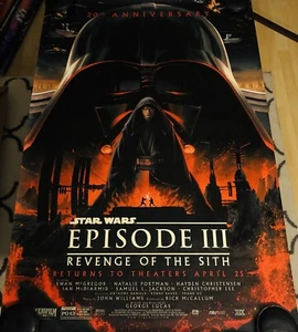 STAR WARS EPISODE III REVENGE OF THE SITH Original DS 27x40 US Movie Poster MINT - Picture 1 of 2