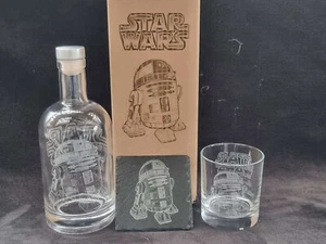 Star Wars R2D2 glass box sets can be personalised - Picture 1 of 10