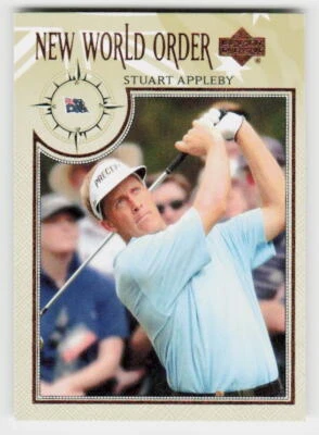 2002 Upper Deck #62 Stuart Appleby - Image 1 of 2