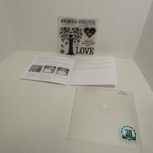 Estampilla decorativa My acrylix Close to My Heart (CTMH), Family is Forever - Imagen 1 de 12
