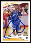 2005-06 Topps Daniel Ewing Signed Card Autograph Auto Duke Clippers Rc