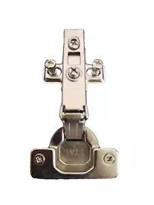 10 Pcs Soft Close Hinges 35mm Kitchen Cabinet Cupboard Flush Door Plate - Picture 1 of 4