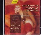 J. Sibelius| CONCERTO FOR VIOLIN AND ORCHESTRA| CD-Album