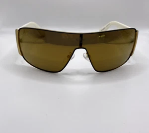 Adidas OR0058 31G Gold Black Mirrored Wrap Metal Sunglasses Frame 135-125 - Picture 1 of 5