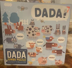 Dada! Jumbo Floor Puzzle 25 Piece by Jimmy Fallon Mudpuppy 22” x 22” Open Box - Picture 1 of 1