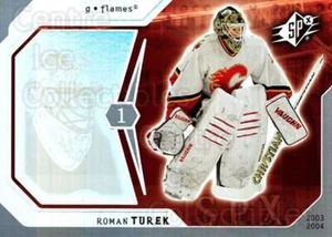 2003-04 SPx #14 Roman Turek - Picture 1 of 1