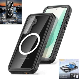 Waterproof Shockproof Magnetic Case Cover For Samsung Galaxy S25 Ultra/S25+/S25 - Picture 1 of 24
