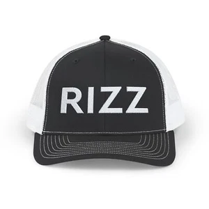 Rizz Trucker Hat | Embroidered Rizz Trucker Hat | Rizz Hat - Picture 1 of 14