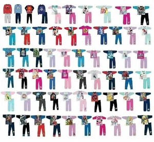 Childrens Boys/Girls Character Disney Marvel Pyjamas Nightwear 18 MNTHS-12 YEARS - Picture 1 of 45