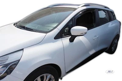 HEKO Deflecteurs D'Air/De Vent Pour Clio 4 2012-2019 5-Portes 2-Pcs