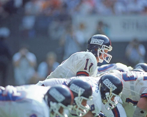 1985 New York Giants PHIL SIMMS Glossy 8x10 Photo Print Football Poster Cover