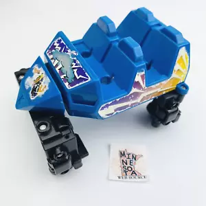 Knex Storm Mountain Roller blu montagne russe solo auto anteriore con decalcomanie - Foto 1 di 7