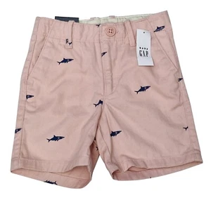 Pantalones Cortos GAP Bebé Niños Algodón Rosa Tiburón Cintura Ajustable 18-24 Meses Precio de venta sugerido por el fabricante £15 - Imagen 1 de 4