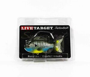 Live Target SFS90MS563 Swimbait Sunfish 3.5 Inch Natural Bluegill (0590)