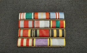 Bandleiste Sowjetische UdSSR Ukrainische Medaille Orden Veteran WWII Militär Uniformplanke - Bild 1 von 11