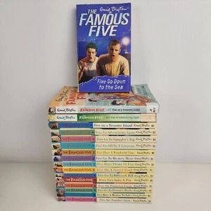 Enid Blyton Bulk Lot x 17 Paperback Books The Famous Five Childrens YA Fiction - Picture 1 of 4