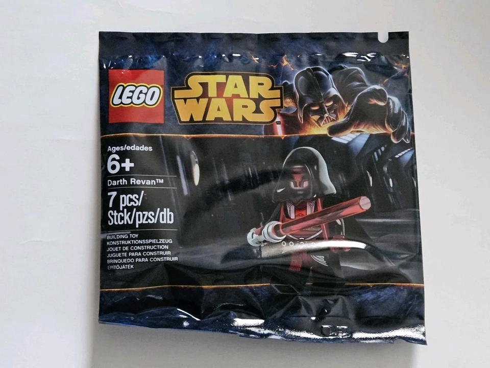 Lego Star Wars Exclusive Darth Revan Polybag Minifigure #5002123 New/Sealed - Image 1 of 2