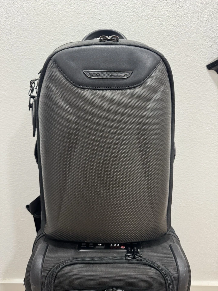 Tumi x McLaren Velocity Backpack “Carbon” - Image 1 of 4