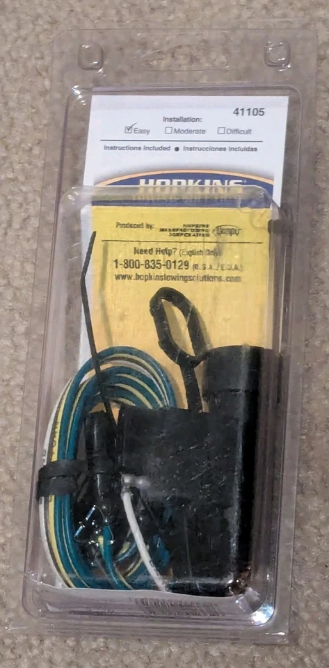KIT DE CABLEADO DE REMOLQUE HOPKINS 1973-84 CHEVY SILVERADO BLAZER SUBURBAN JIMMY #41105 Foto 1 de 4
