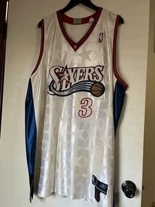 RARA maglia Mitchell e NESS/Allen Iverson autentica taglia 52 ECC! - Foto 1 di 5