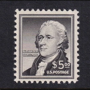 1956 Alexander Hamilton Sc 1053 MNH full OG $5.00 single CV $47.50 (PG - Picture 1 of 1