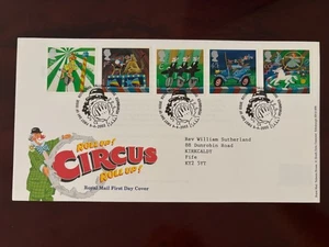 United Kingdom 2002 - Circus stamps FDC Tallents House Edinburgh - Picture 1 of 1