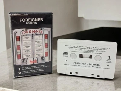 Foreigner-Records Cassette Album with Cold as Ice, Head Games, Juke Box Hero - Image 1 of 4