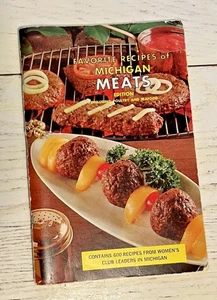 Favorite Recipes Of Michigan Meats Cook Book 1965 - Picture 1 of 5