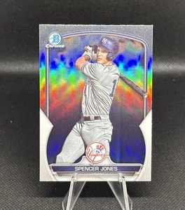 2023 Bowman Draft - Chrome Spencer Jones #BDC-196 Refractor (RC) - Picture 1 of 2