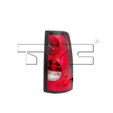 Conjunto de luz trasera clásica derecha para Chevrolet Silverado 1500 HD 2007 TYC Foto 1 de 2