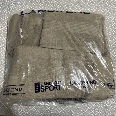 Juego de toallas de baño Lands End de algodón de 6 piezas - Fossel Foto 1 de 3