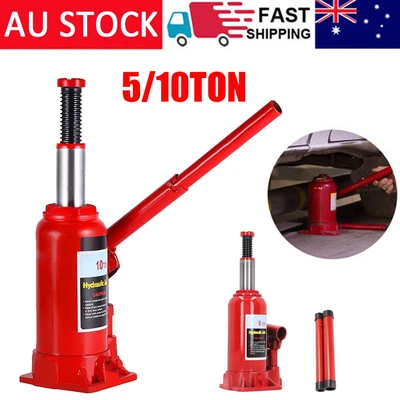 5/10Ton Hydraulic Bottle Jack Heavy-Duty Car Lifter Lifting Repair Tool Truck - image 1 of 4