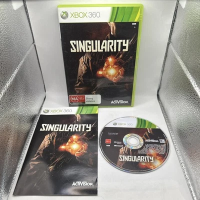 Singularity • Xbox 360 Game + Manual (2010) PAL AUS • Complete CIB - Image 1 of 4