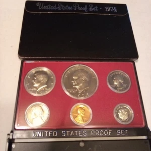 Official issue 1974 US Proof Set San Francisco - Picture 1 of 2